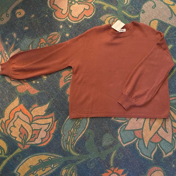 Dottir Shop puff sleeve summer sweater - Picture 6 of 6